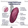 Tap & Climax 1 Vibrador con 2 motores y funciones de toques con carga USB